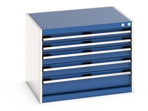 Bott Cubio 5 Drawer Cabinet 800Wx650Dx600mmH 40020135.**